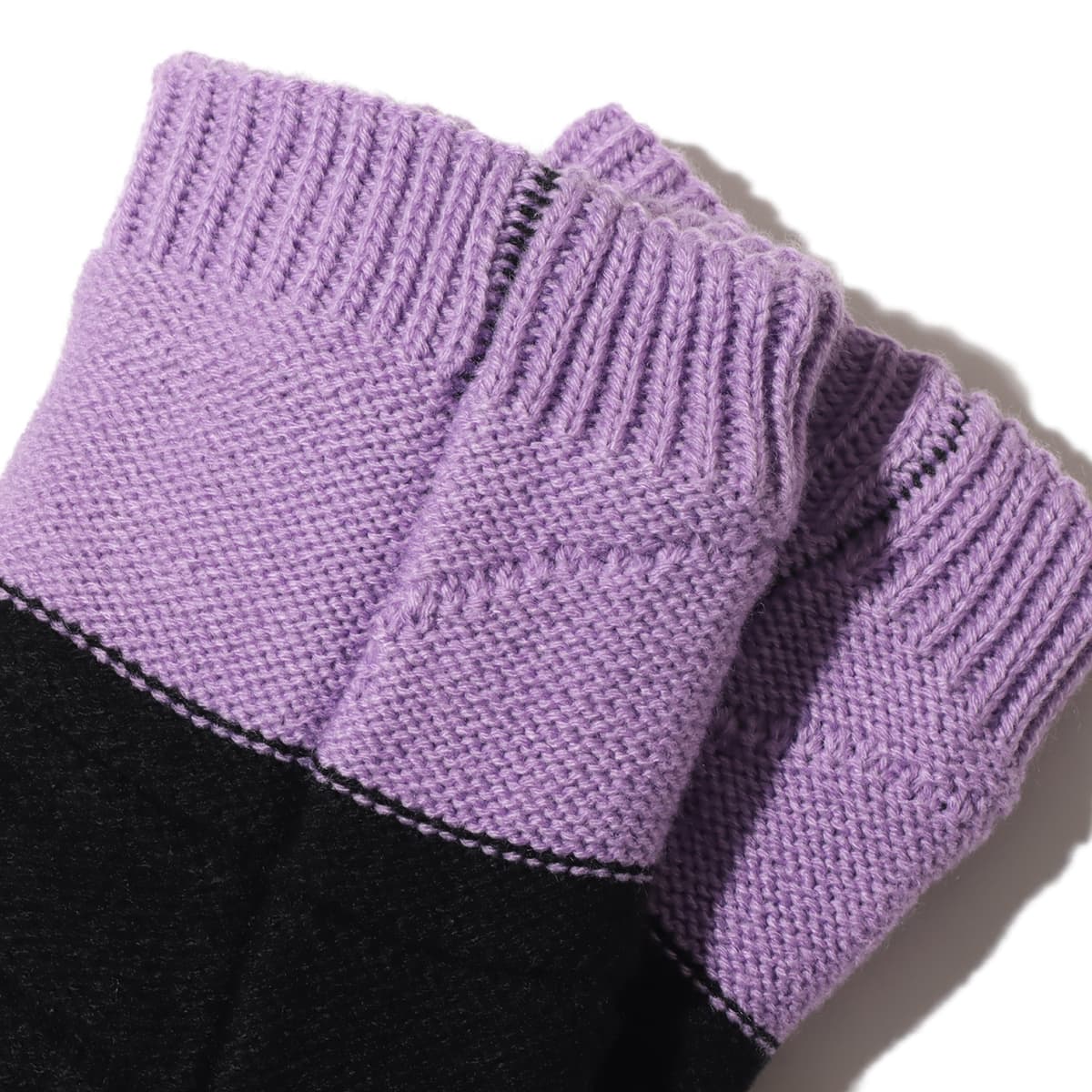 THE NORTH FACE KIDS NUPTSE BOOTIE SOCKS ラベンダー 23FW-Iの画像