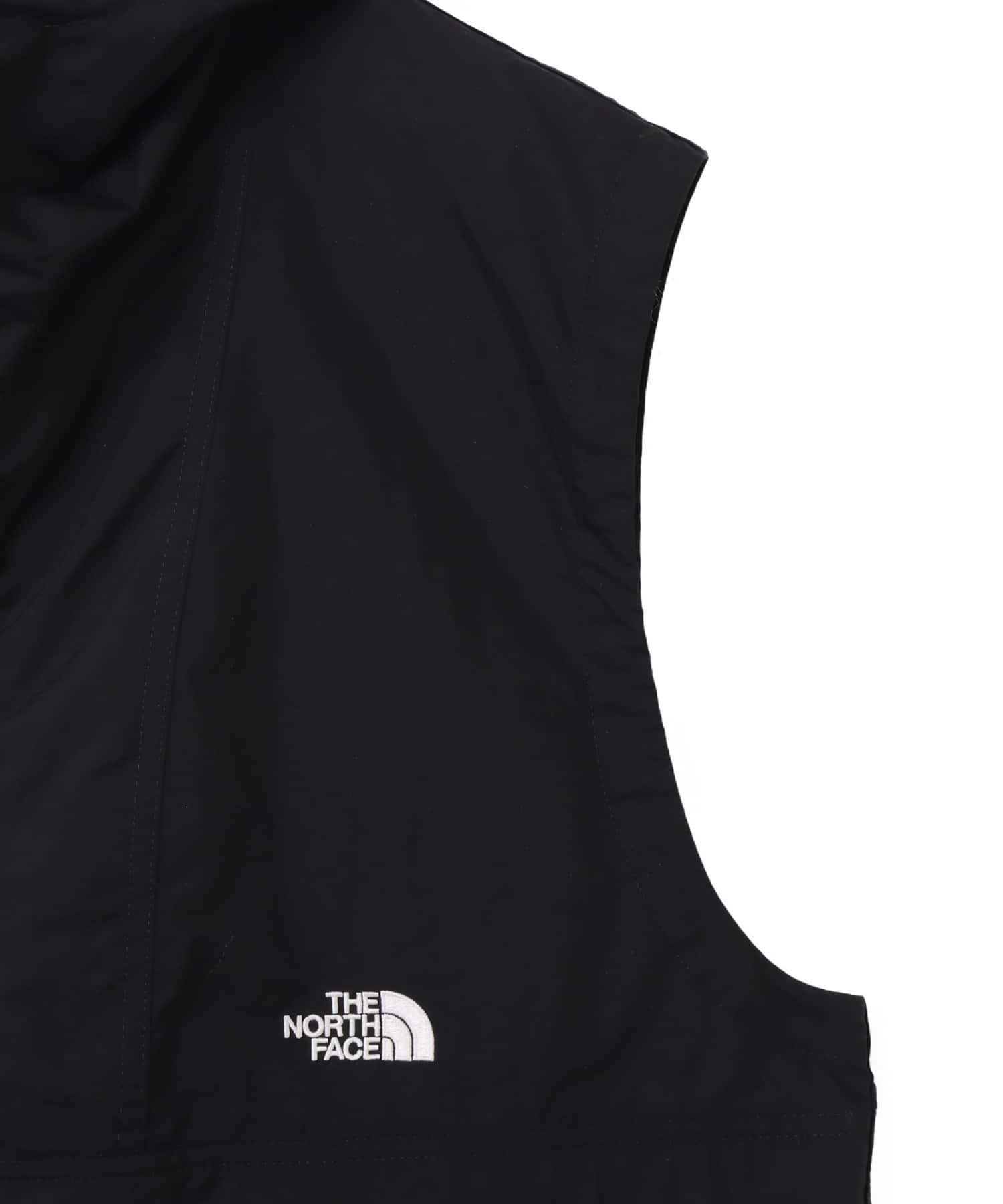 THE NORTH FACE Compact Hooded Vest ブラックの画像