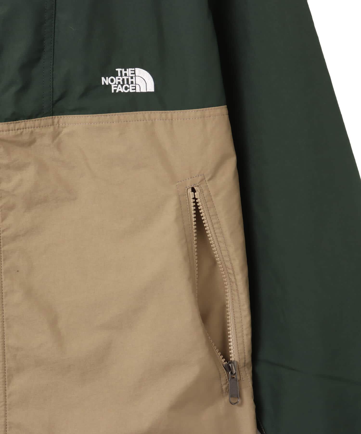 THE NORTH FACE Compact Jacket アルパインxクラシックカーキの画像