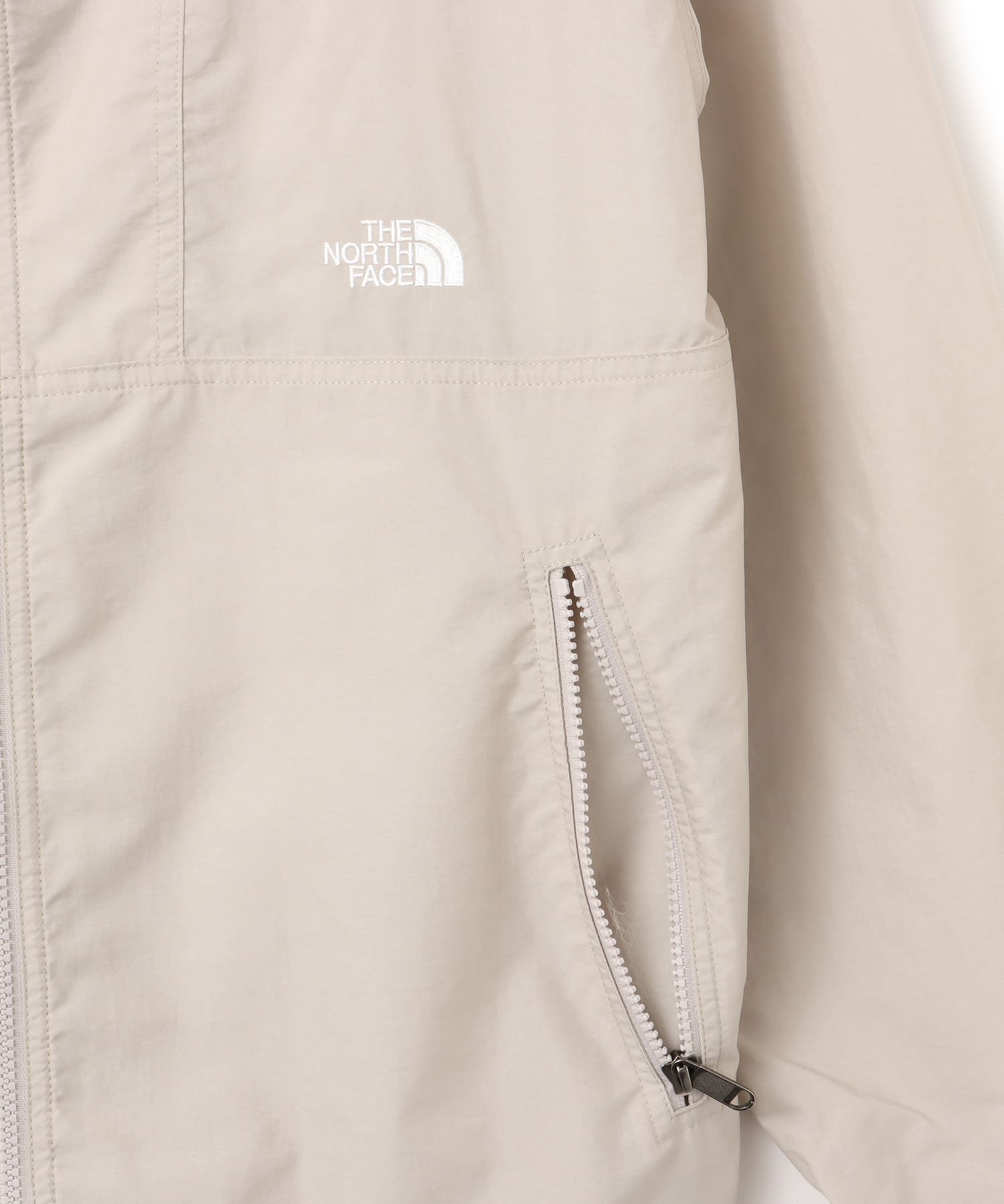 THE NORTH FACE Compact Jacket フォッシルアイボリーの画像