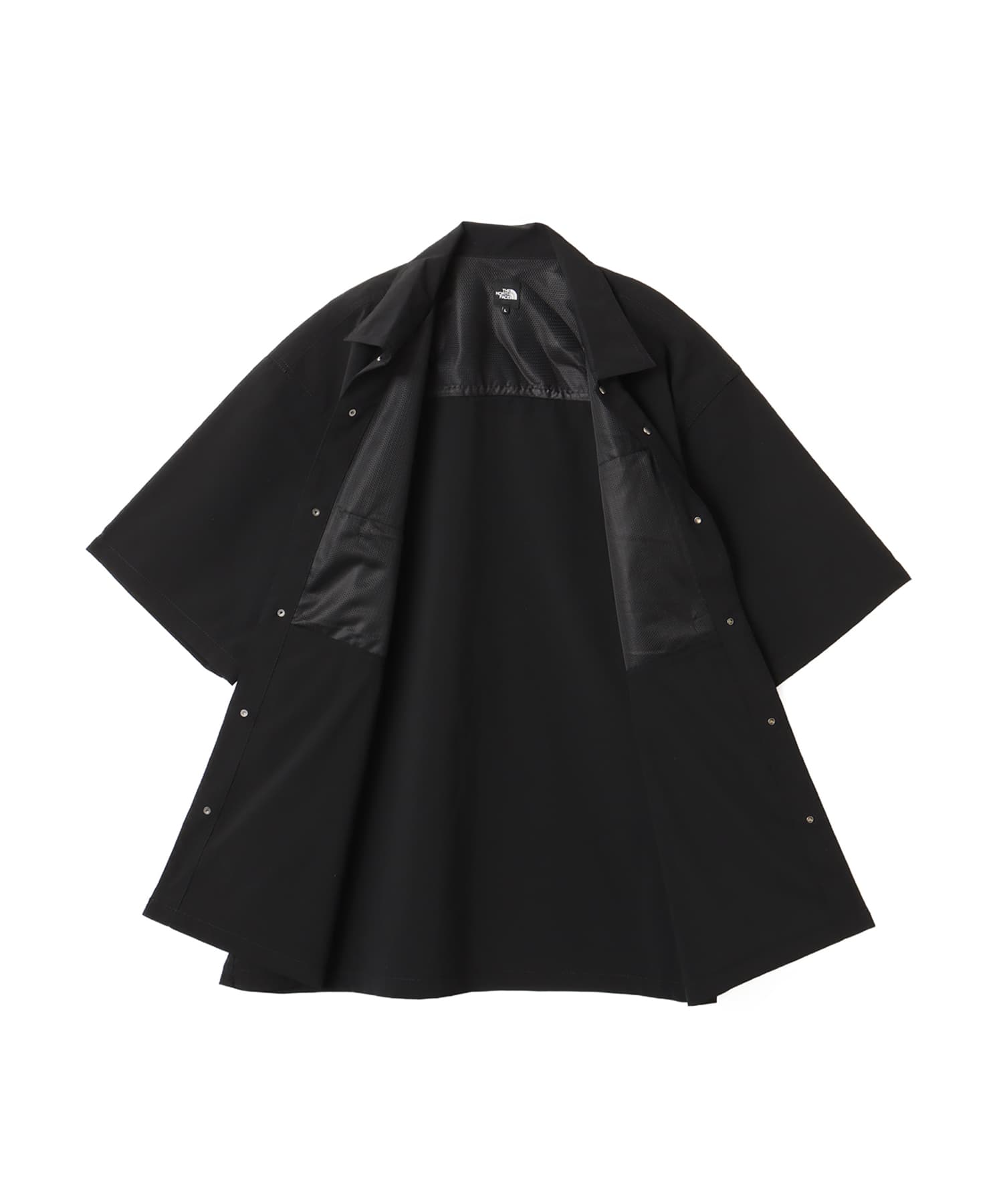 THE NORTH FACE S/S TRIPFIELD SHIRT ブラック（ザ・ノース