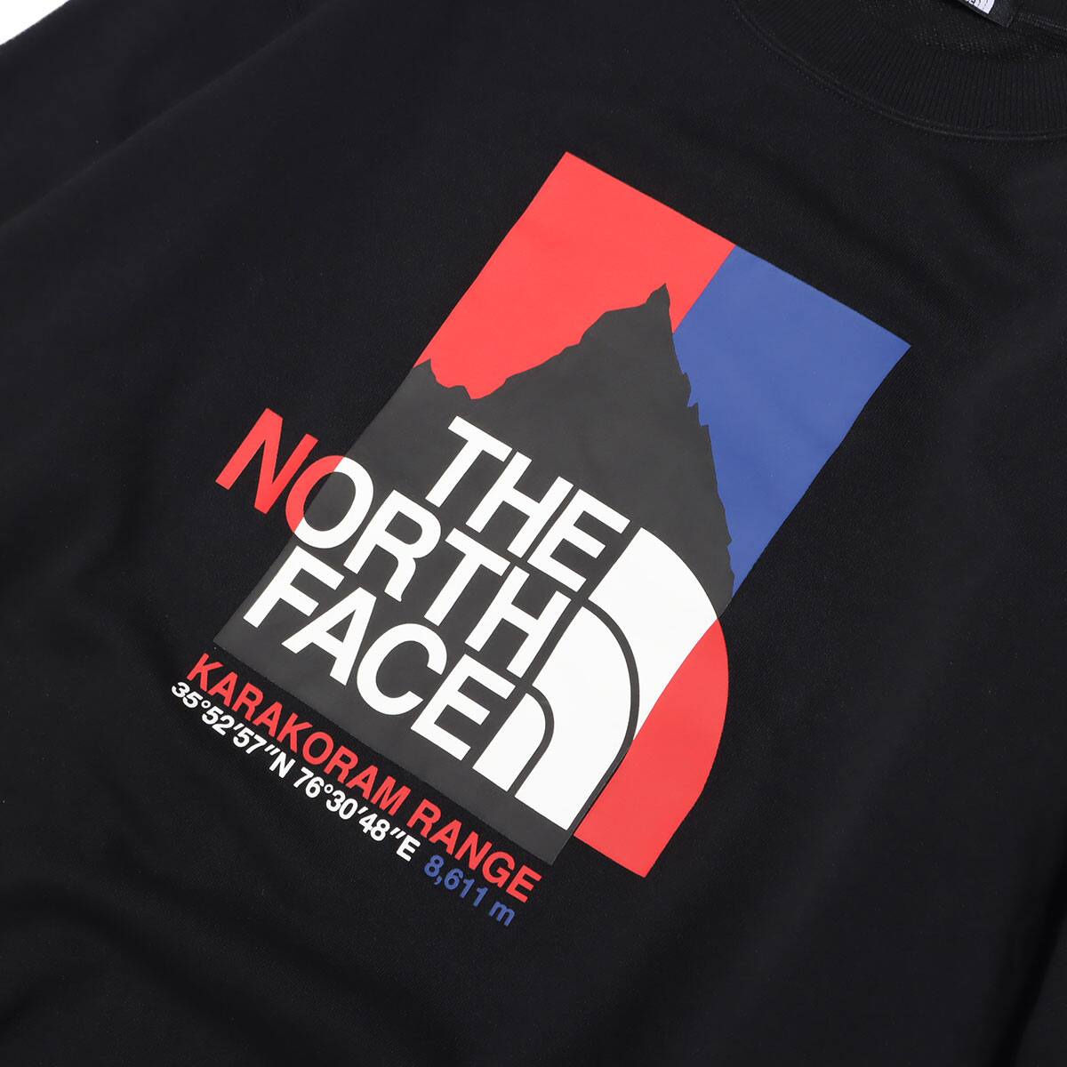 THE NORTH FACE KARAKORAM RANGE CREW BLACK 21SS-I