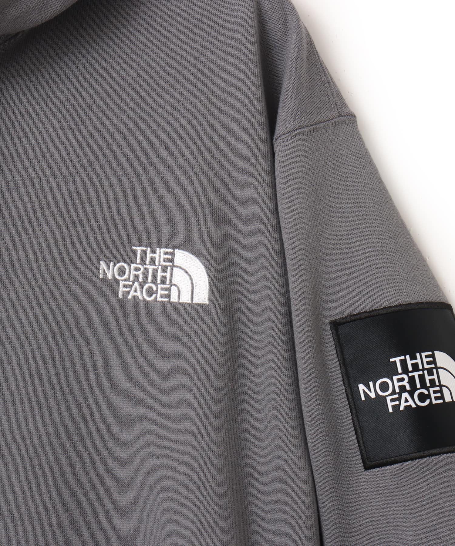 THE NORTH FACE Square Logo Hoodie スモークドパールの画像