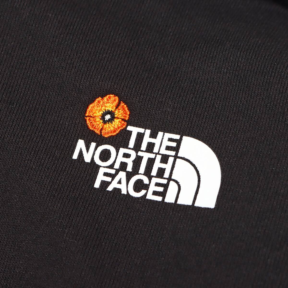 THE NORTH FACE FLOWER LOGO HOODIE BLACK 23SS-I
