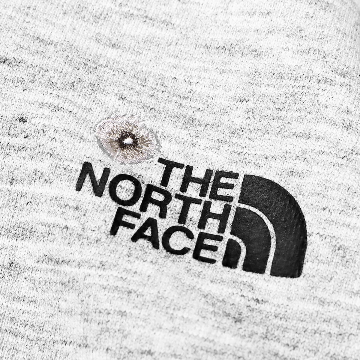 THE NORTH FACE FLOWER LOGO HOODIE ミックスグレー 23SS-I