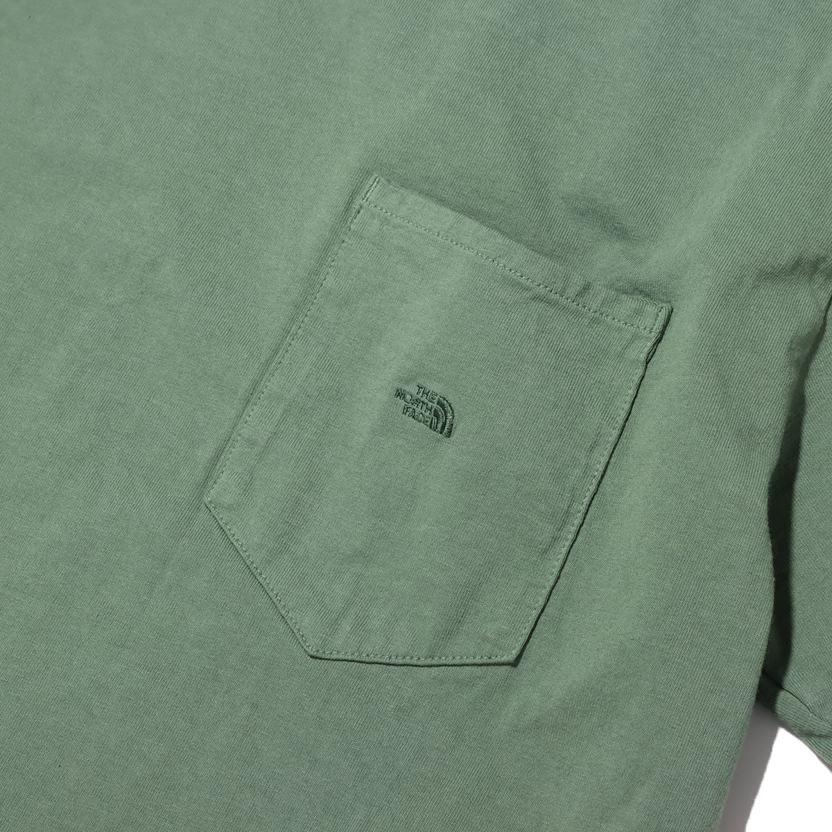THE NORTH FACE PURPLE LABEL 7oz H/S Pocket Tee Grass Green 21SS-Iの画像