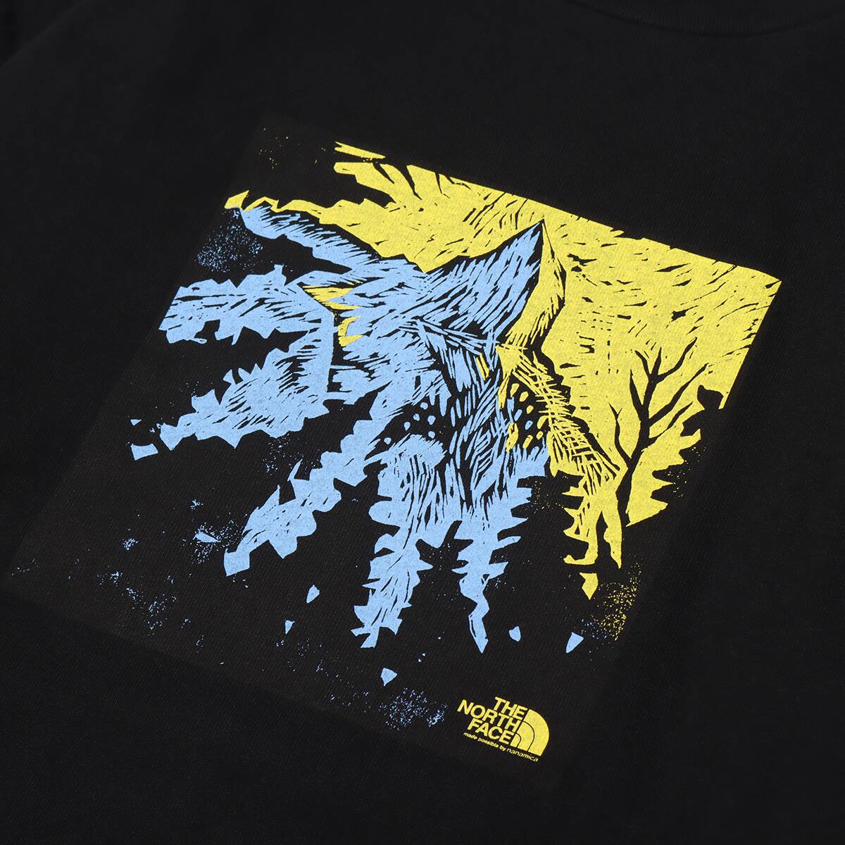THE NORTH FACE PURPLE LABEL 8oz L/S Graphic Tee Black 21SS-Iの画像