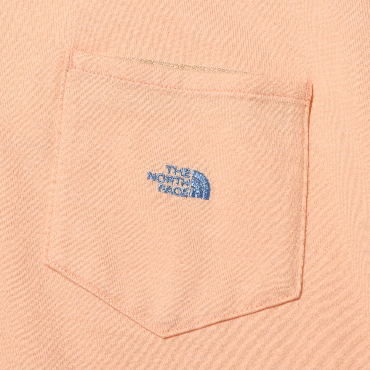 THE NORTH FACE PURPLE LABEL High Bulky H/S Pocket Tee Salmon Pink 21SS-Iの画像
