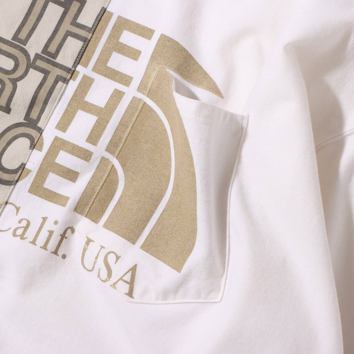 THE NORTH FACE PURPLE LABEL High Bulky Jersey L/S Logo Tee OFF