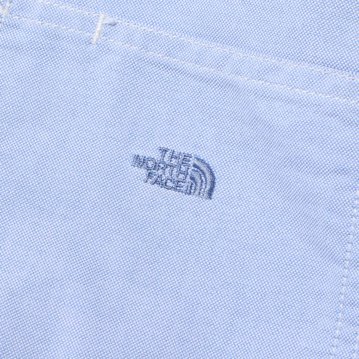 THE NORTH FACE PURPLE LABEL Cotton Polyester OX H/S Shirt SAX 22SS-Iの画像