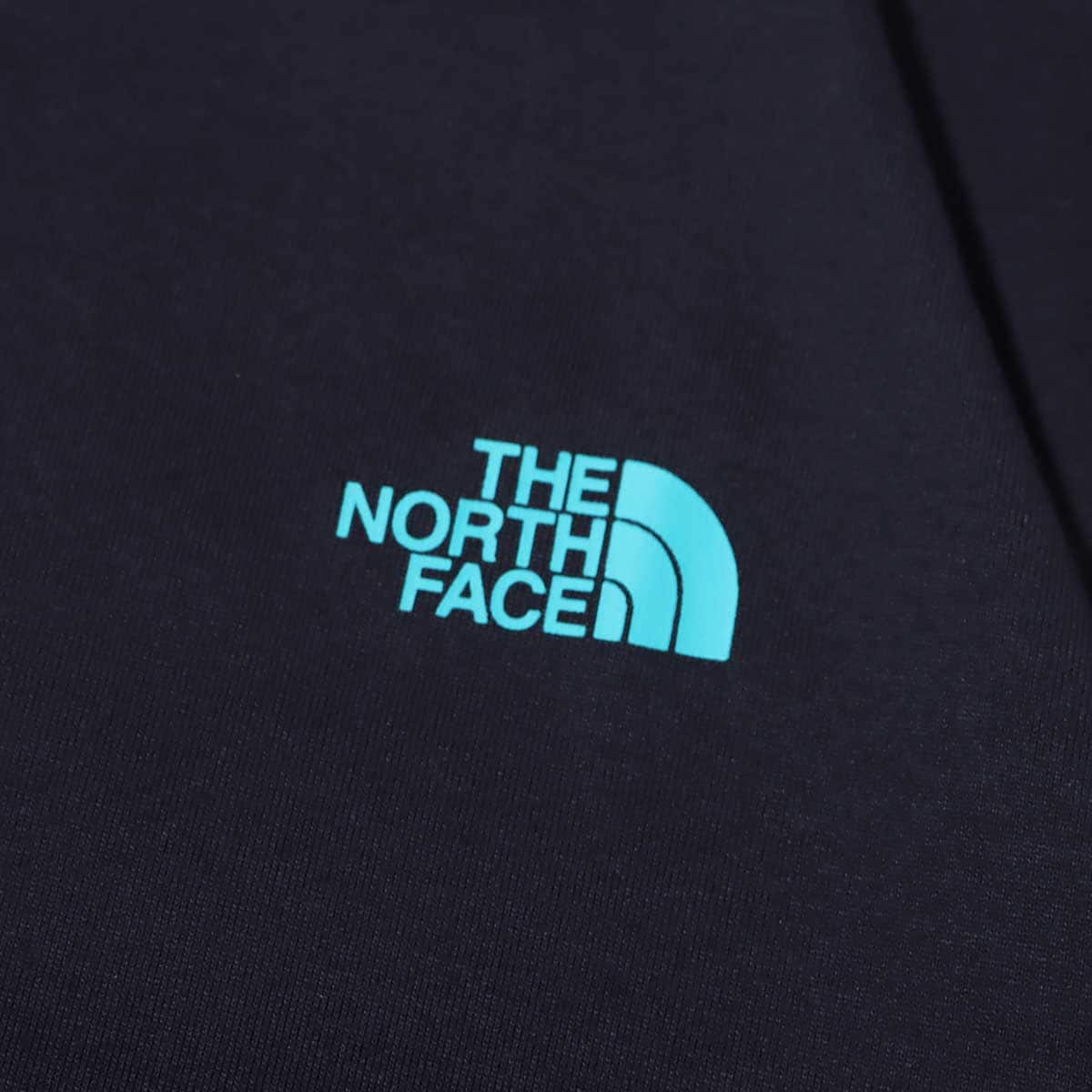 THE NORTH FACE S/S BANDANA SQUARE LOGO TEE アビエイターネイビー 22SS-Iの画像