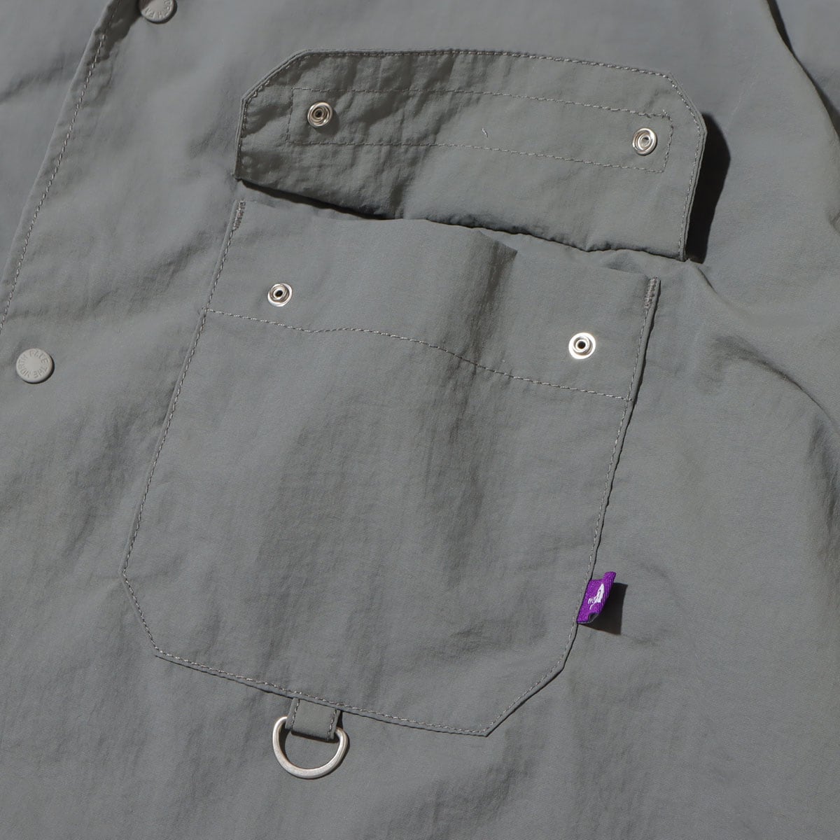 THE NORTH FACE PURPLE LABEL FIELD H/S SHIRT GRAY 22SS-I