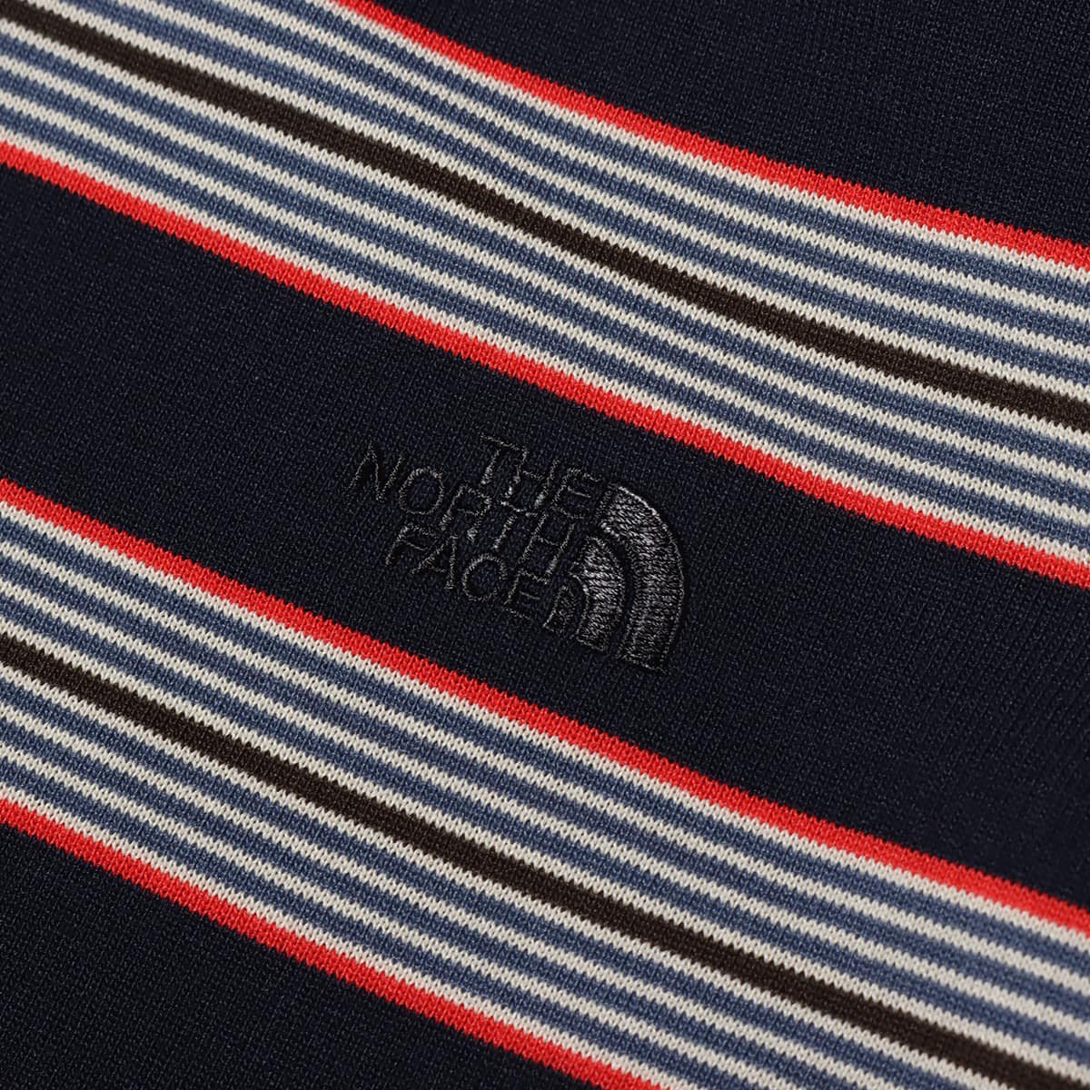 THE NORTH FACE S/S MULTI BORDER TEE AVIATOR NAVY 21SS-Iの画像