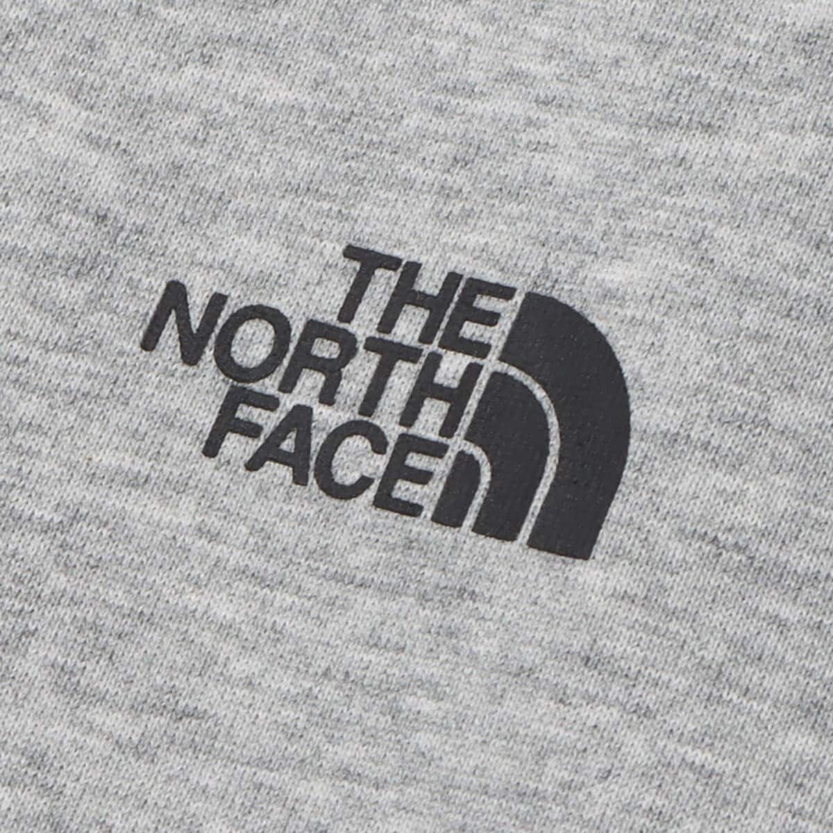 THE NORTH FACE L/S BACK SQUARE LOGO TEE MIXGRAY 22SS-Iの画像