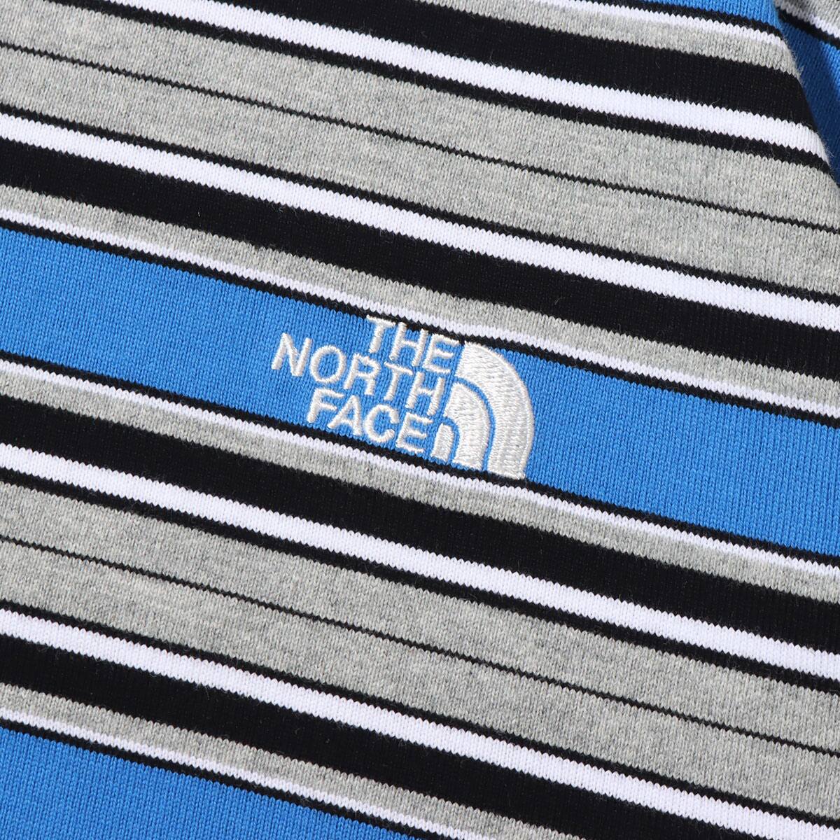THE NORTH FACE S/S MULTI BORDER TEE スーパーソニックブルー 23SS-Iの画像