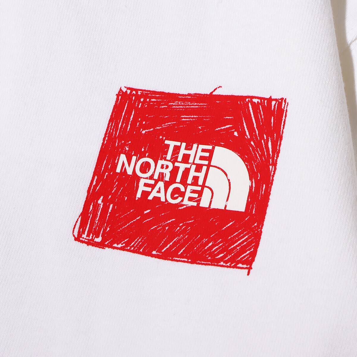 THE NORTH FACE L/S SLEEVE GRAPHIC TEE ホワイト 23SS-Iの画像