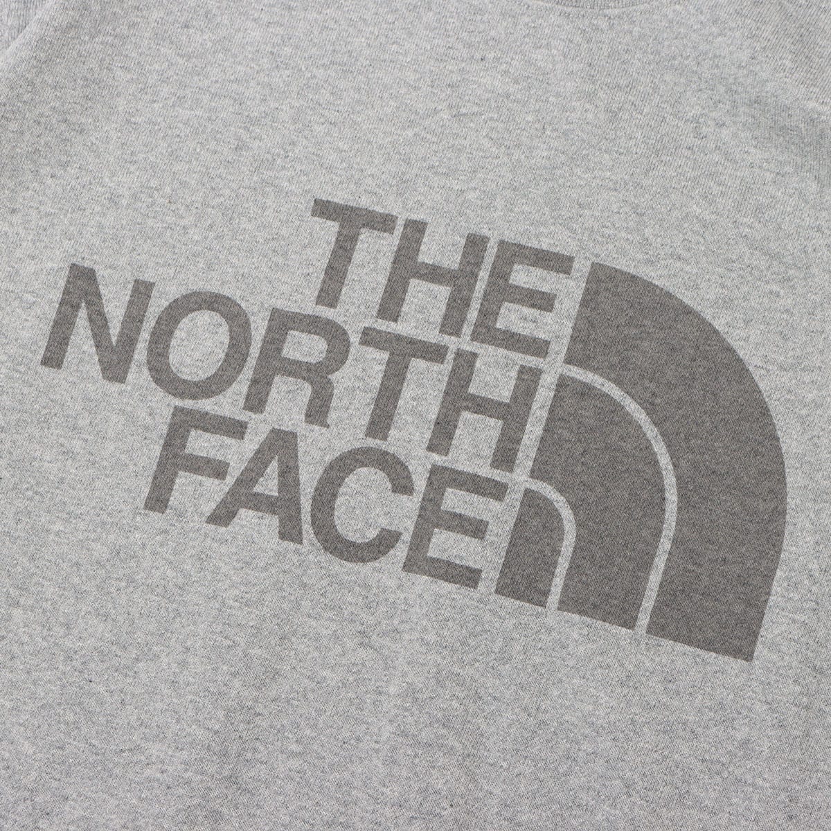 THE NORTH FACE S/S BIG LOGO TEE ミックスグレー 23SS-Iの画像