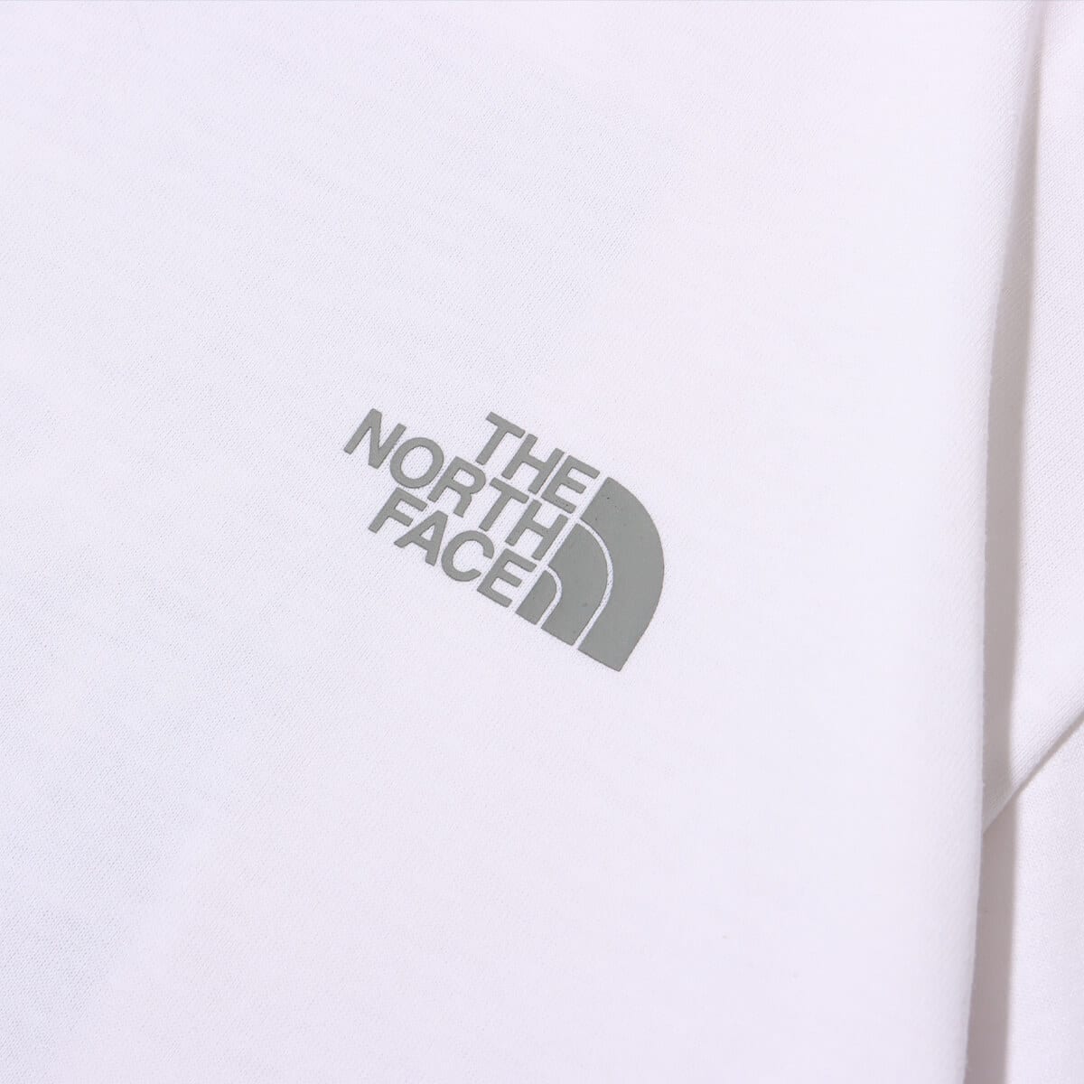 THE NORTH FACE S/S Square Mountain Logo Tee ホワイトの画像