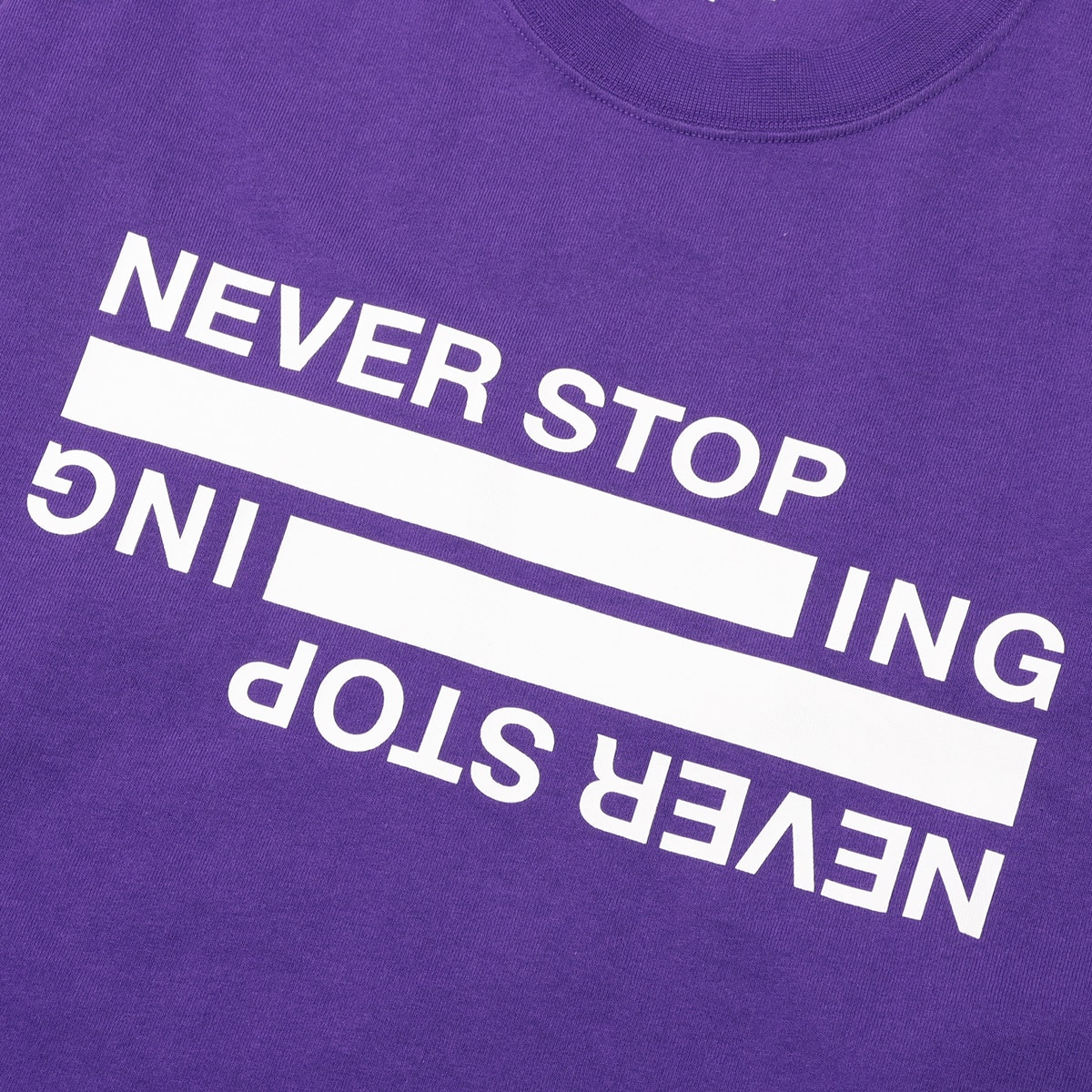 THE NORTH FACE L/S NEVER STOP ING Tee TNFパープル 24SS-Iの画像