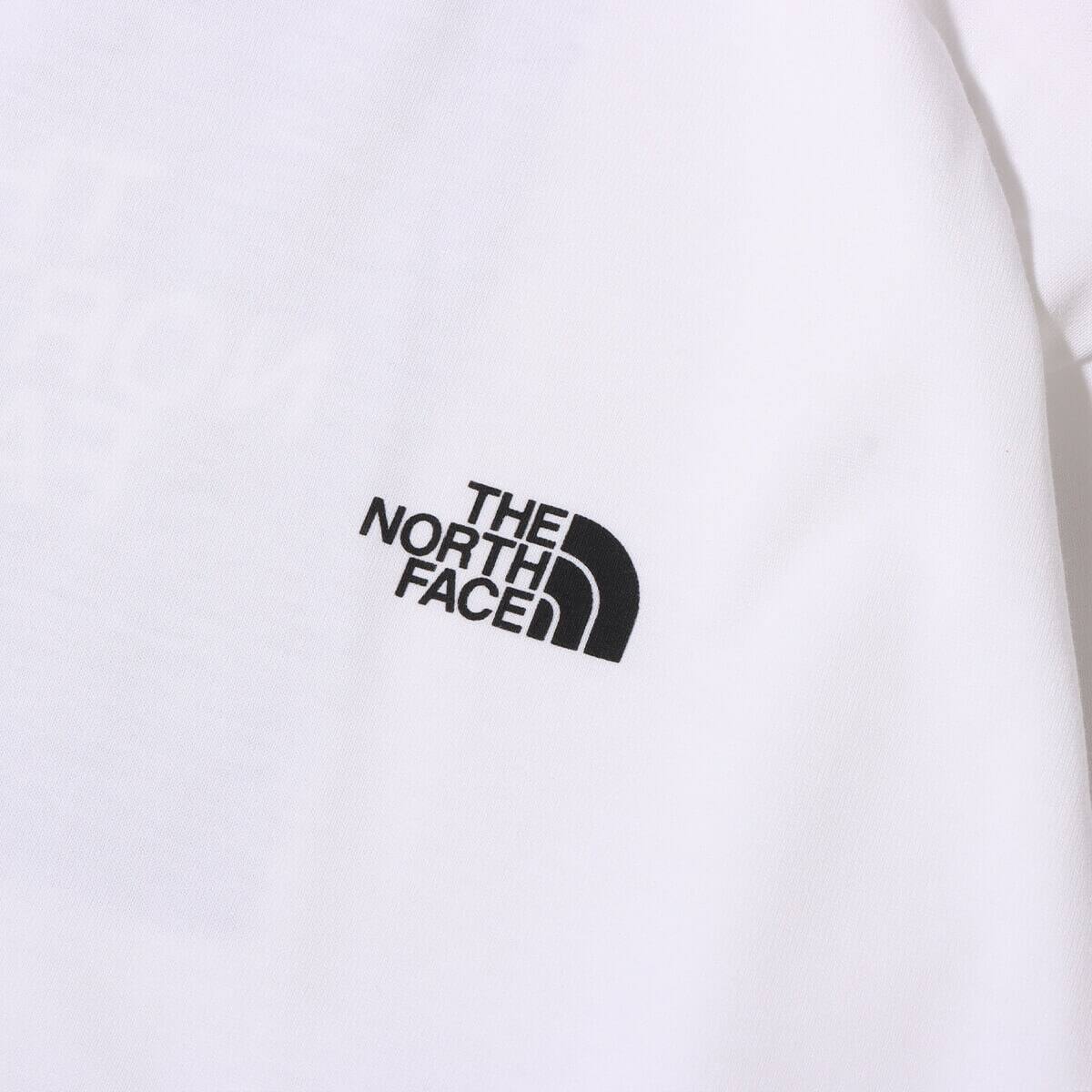 THE NORTH FACE L/S Back Square Logo Tee ホワイト 24SS-Iの画像