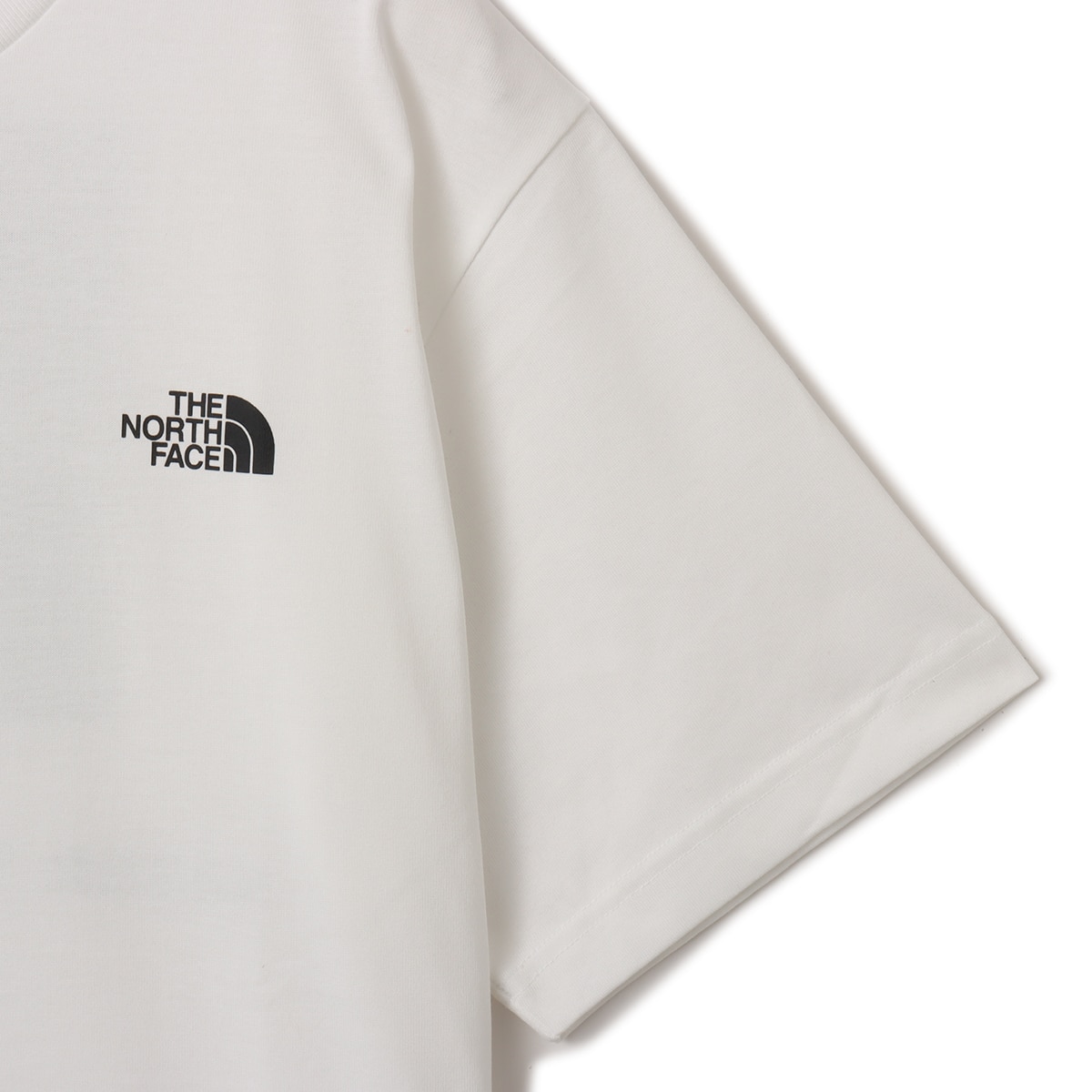 THE NORTH FACE S/S BANDANA SQUARE LOGO TEE ホワイト2の画像