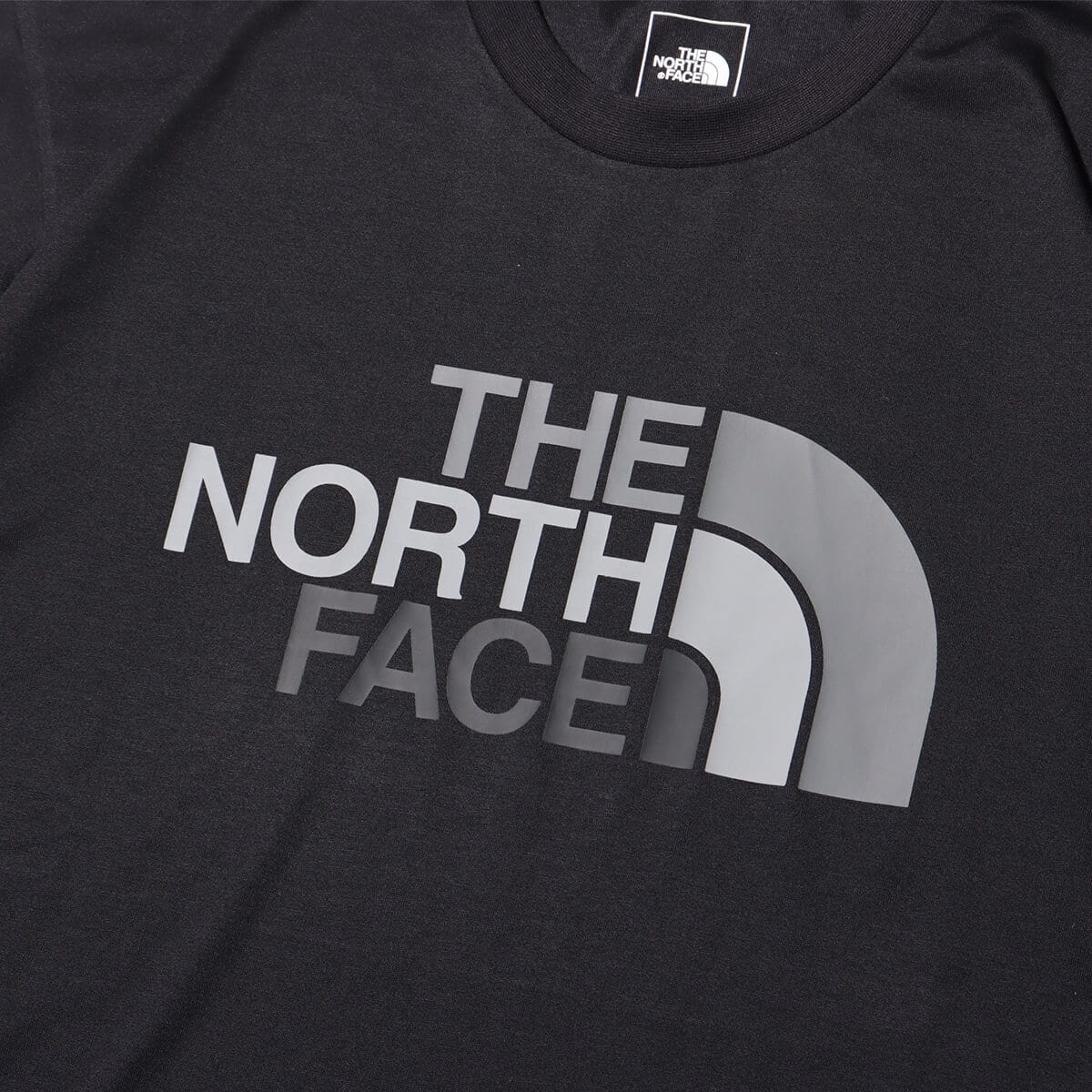 THE NORTH FACE S/S Colorful Logo Tee ブラックの画像