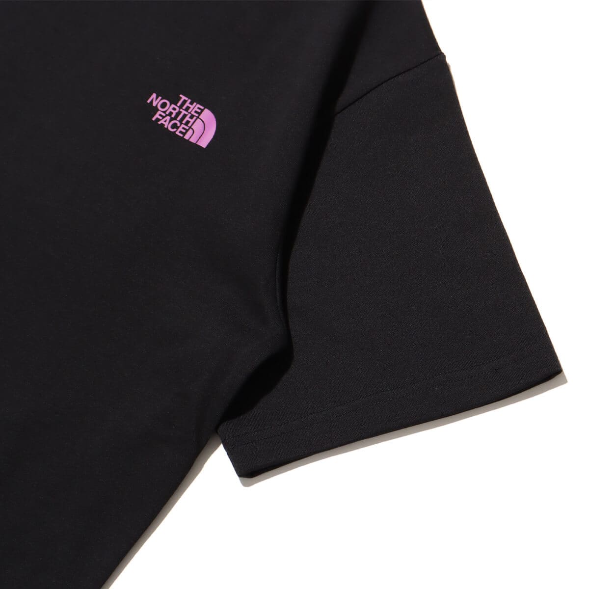 THE NORTH FACE S/S Half Switching Logo Tee ブラックの画像