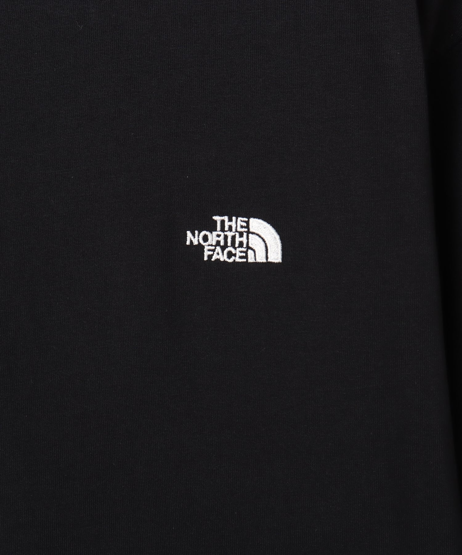 THE NORTH FACE L/S FD Nuptse Cotton Tee ブラックの画像