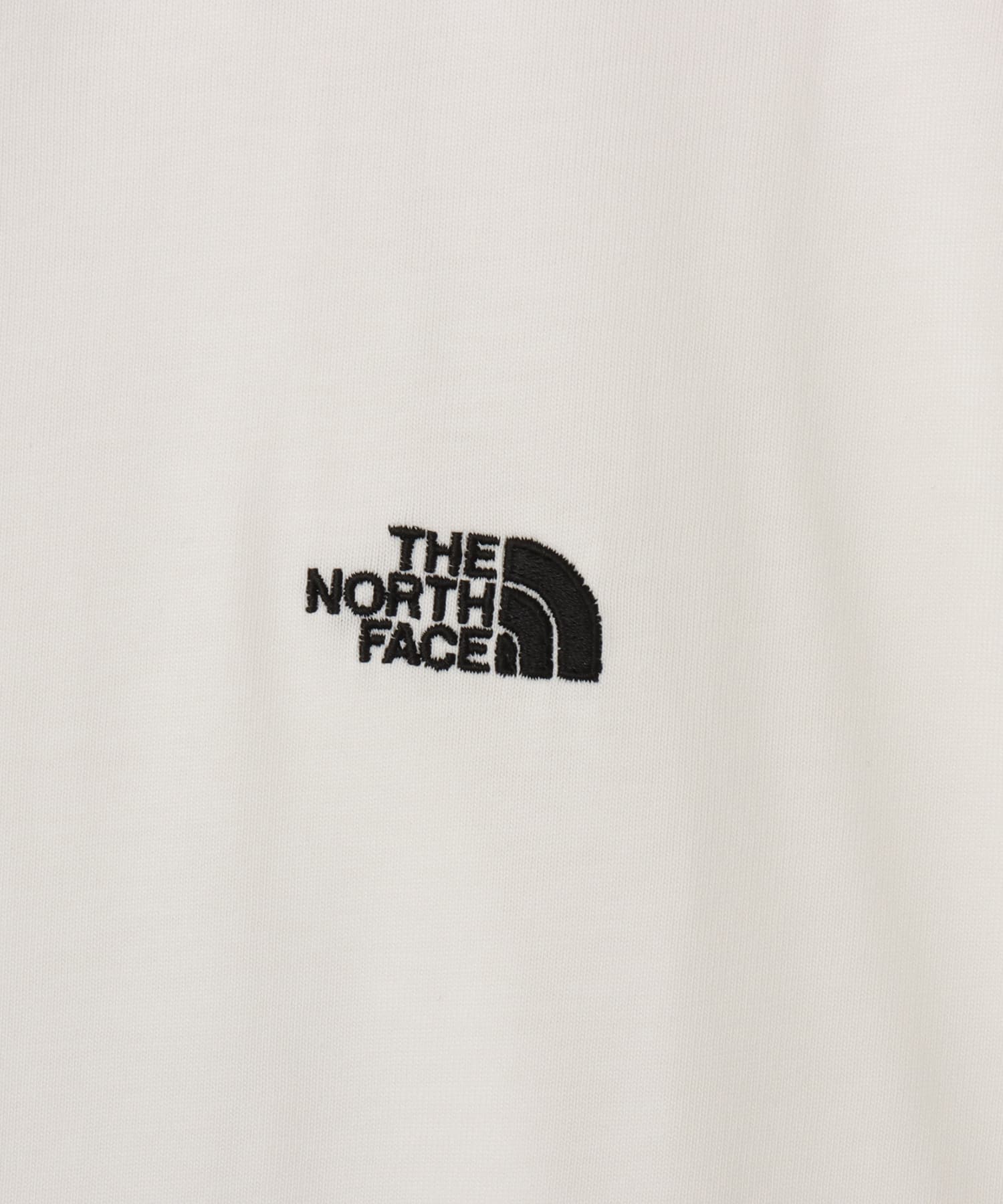 THE NORTH FACE L/S FD Nuptse Cotton Tee オフホワイトの画像