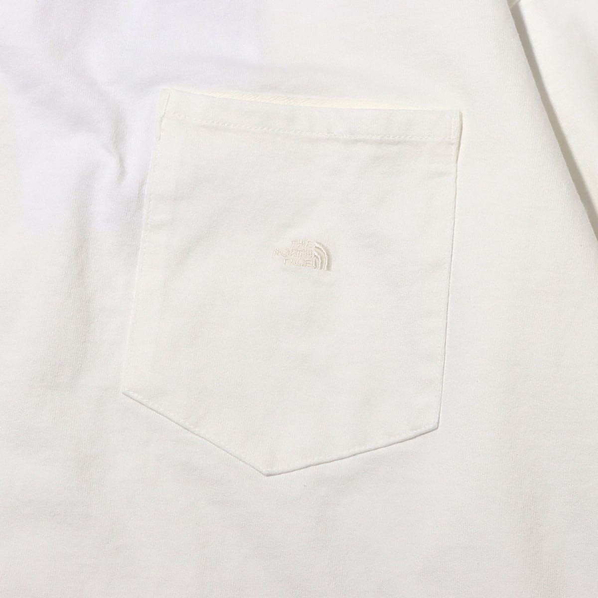 THE NORTH FACE PURPLE LABEL 7oz L/S Pocket Tee Off White 22FW-Iの画像