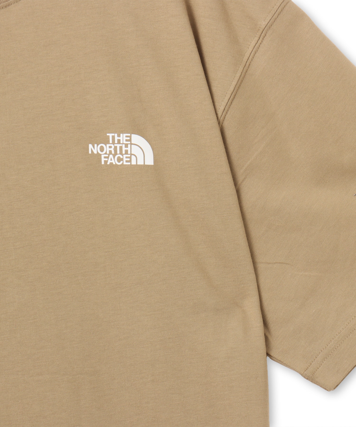 THE NORTH FACE S/S Half Dome Digital Square Logo Tee クラシックカーキの画像