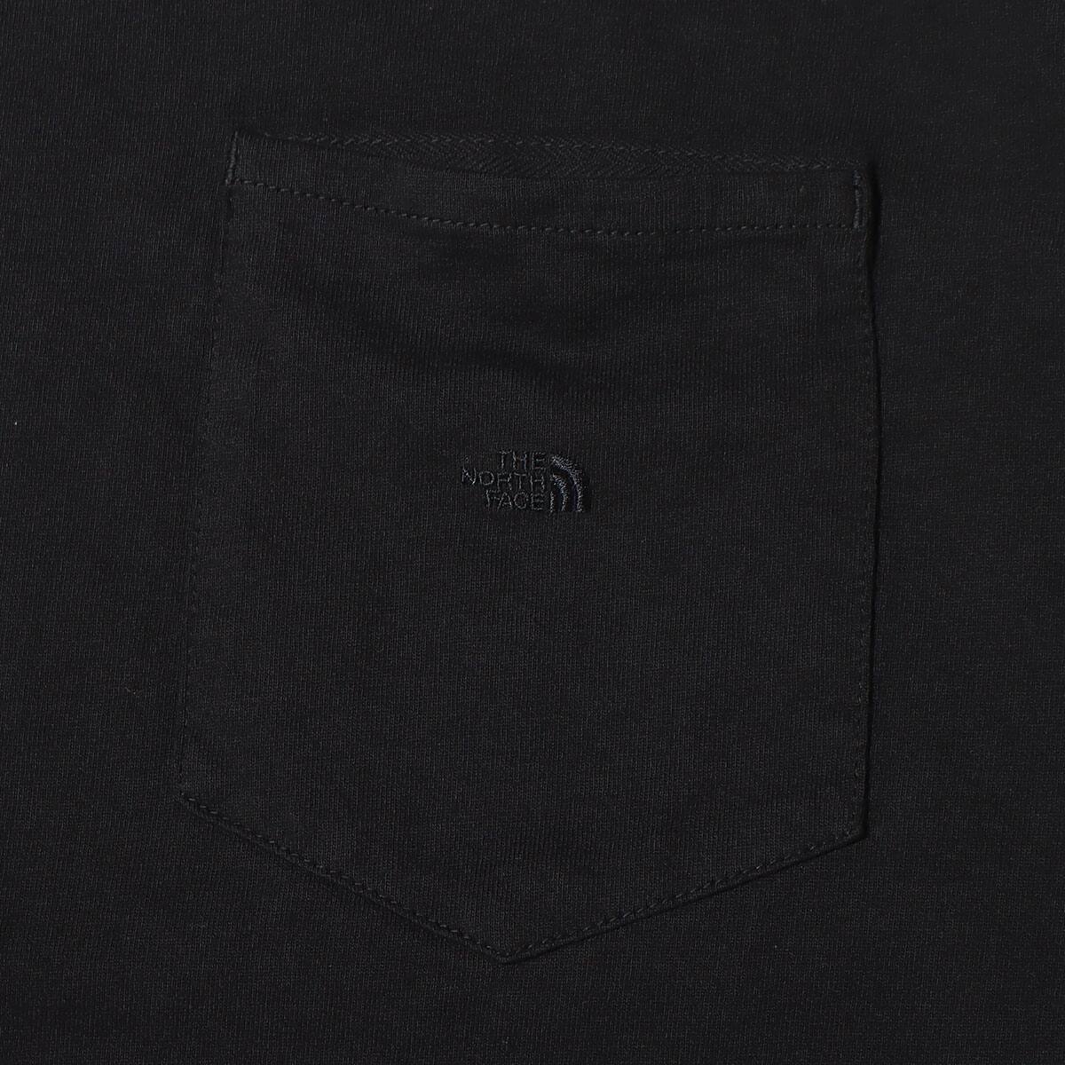 THE NORTH FACE PURPLE LABEL 7oz H/S Pocket Tee Black 23SS-Iの画像