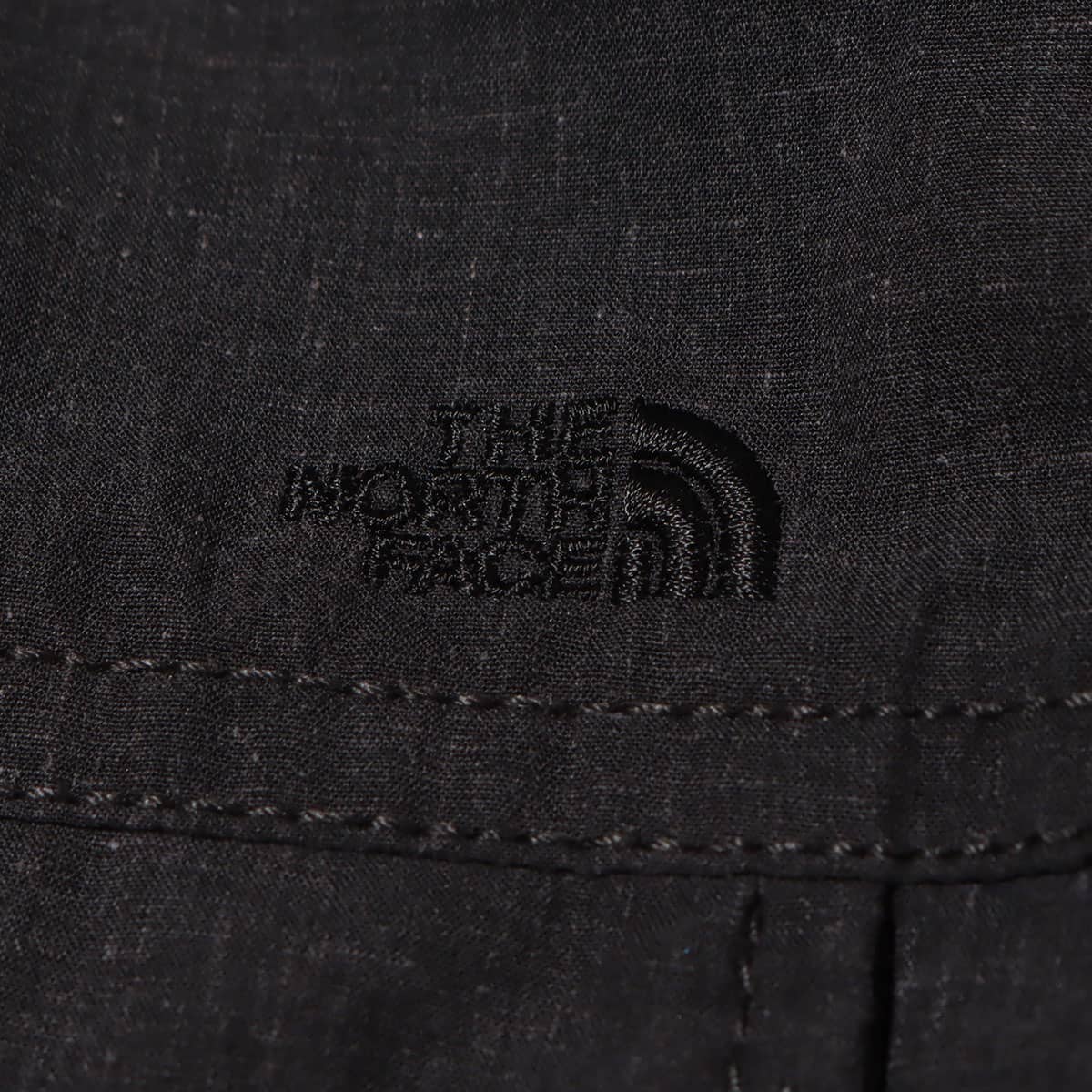 THE NORTH FACE PURPLE LABEL Polyester Linen Field H/S Shirt Black 23SS-Iの画像