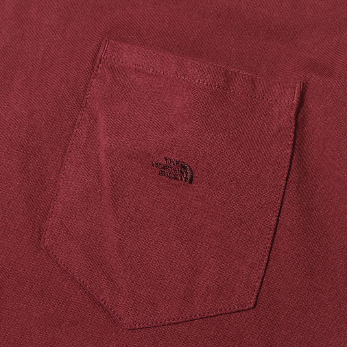 THE NORTH FACE PURPLE LABEL 7oz Pocket Tee Bordeauxの画像
