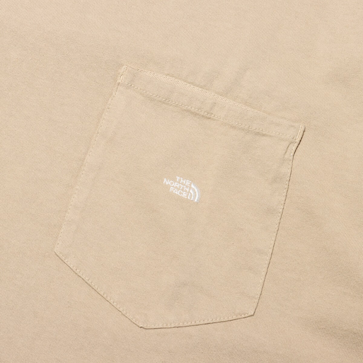 THE NORTH FACE PURPLE LABEL 7oz Pocket Tee Beige X Off Whiteの画像