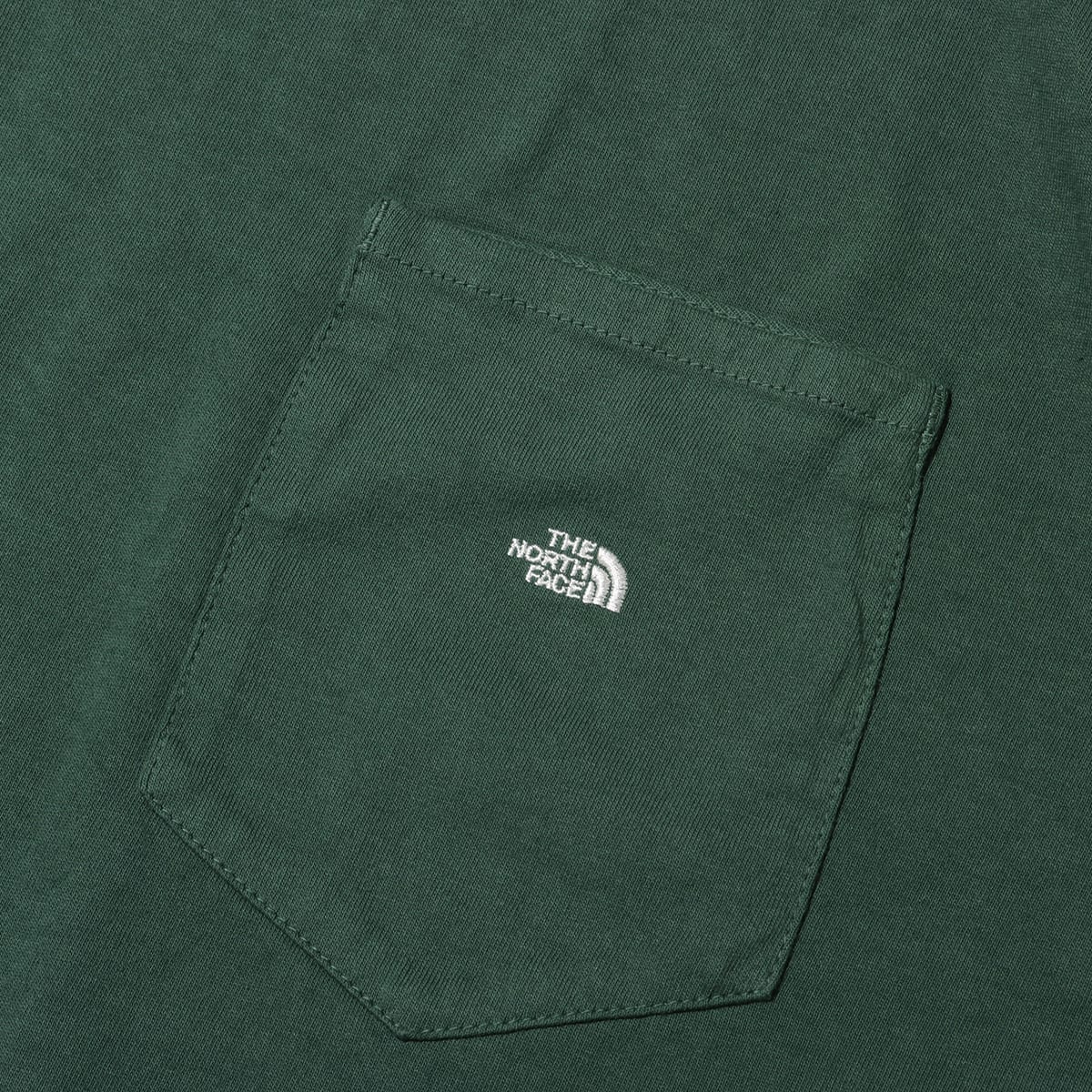THE NORTH FACE PURPLE LABEL 7oz Pocket Tee Spruce X Off White の画像
