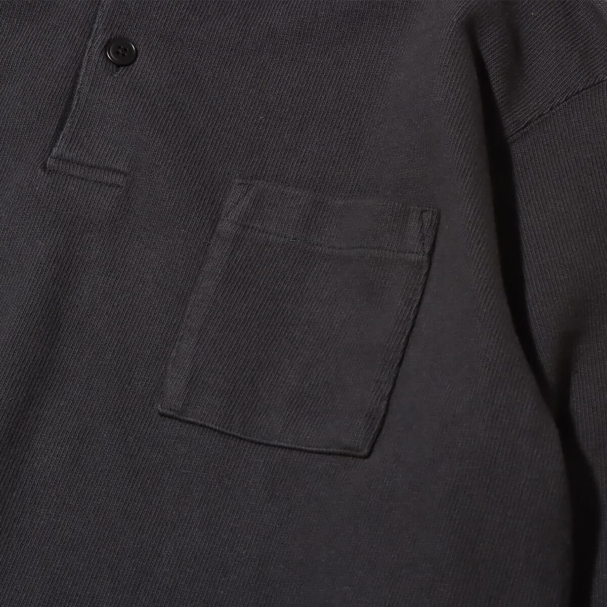 THE NORTH FACE PURPLE LABEL Field Long Sleeve Pocket Polo Charcoal 24SS-Iの画像