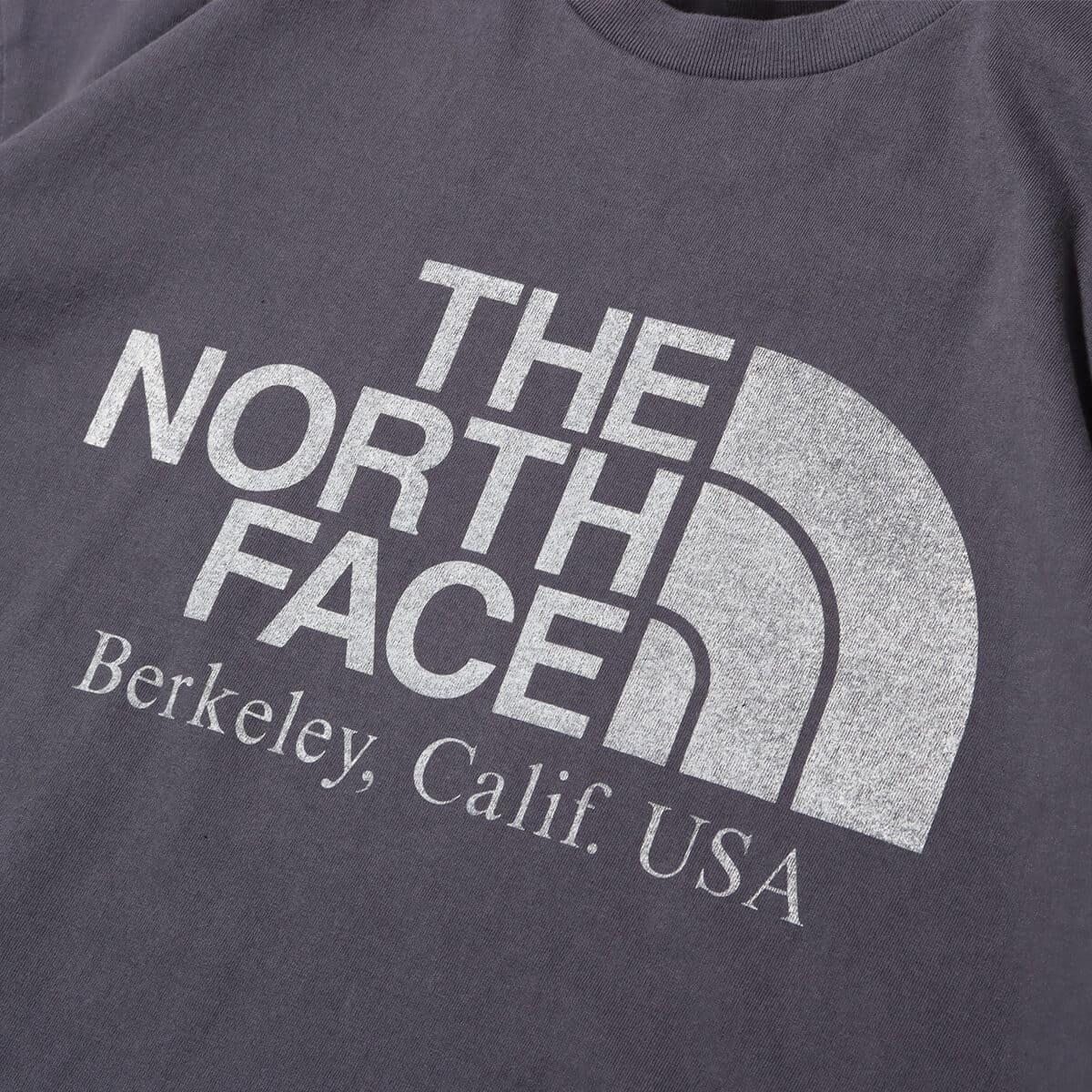 THE NORTH FACE PURPLE LABEL 7oz Field Graphic Tee Asphalt Grayの画像