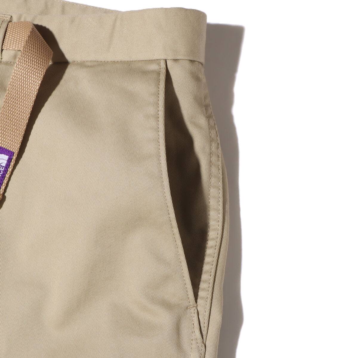 THE NORTH FACE PURPLE LABEL Stretch Twill Wide Tapered Pants BEIGE