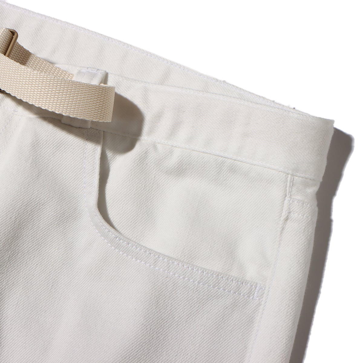 THE NORTH FACE PURPLE LABEL Denim Straight Pants Off White