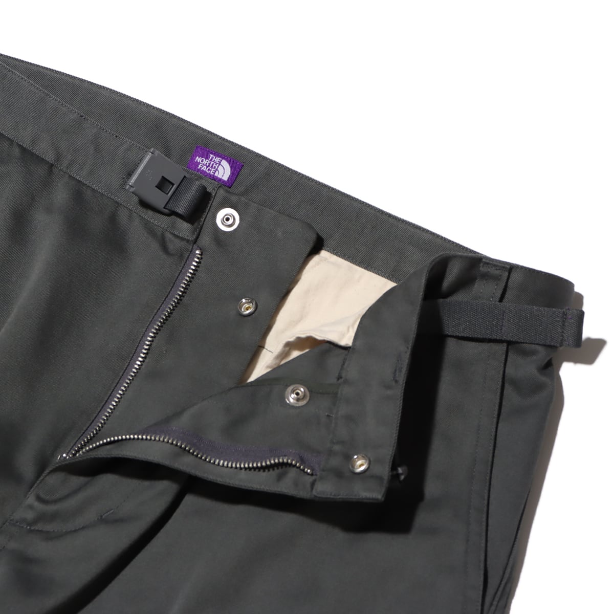 THE NORTH FACE PURPLE LABEL Chino Wide Tapered Field Pants Asphalt Gray 24SS-Iの画像