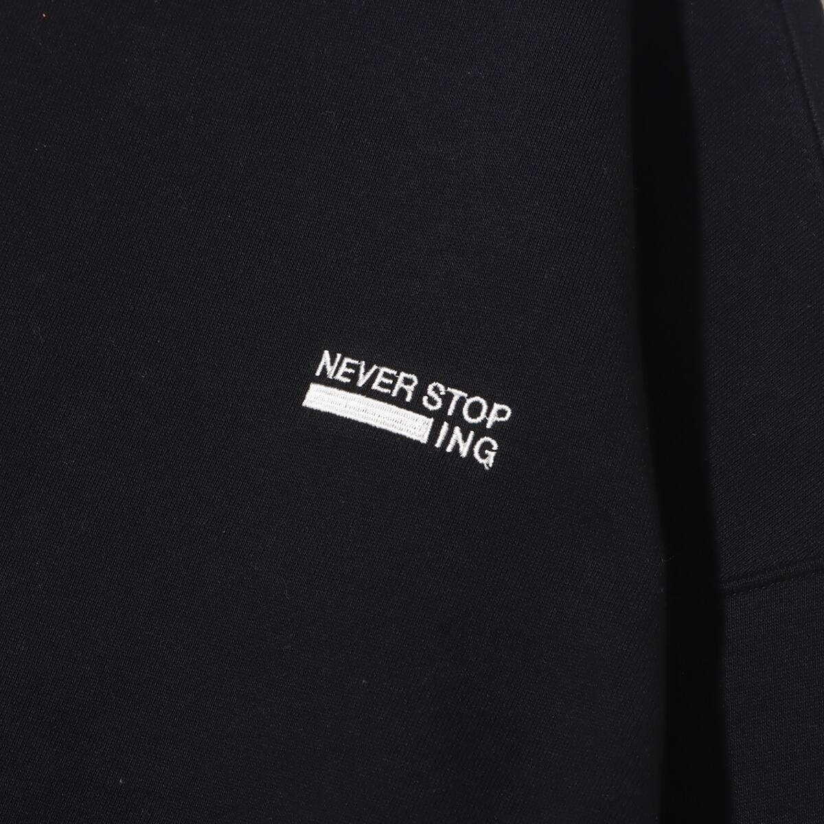 THE NORTH FACE NEVER STOP ING CREW BLACK 23FW-I