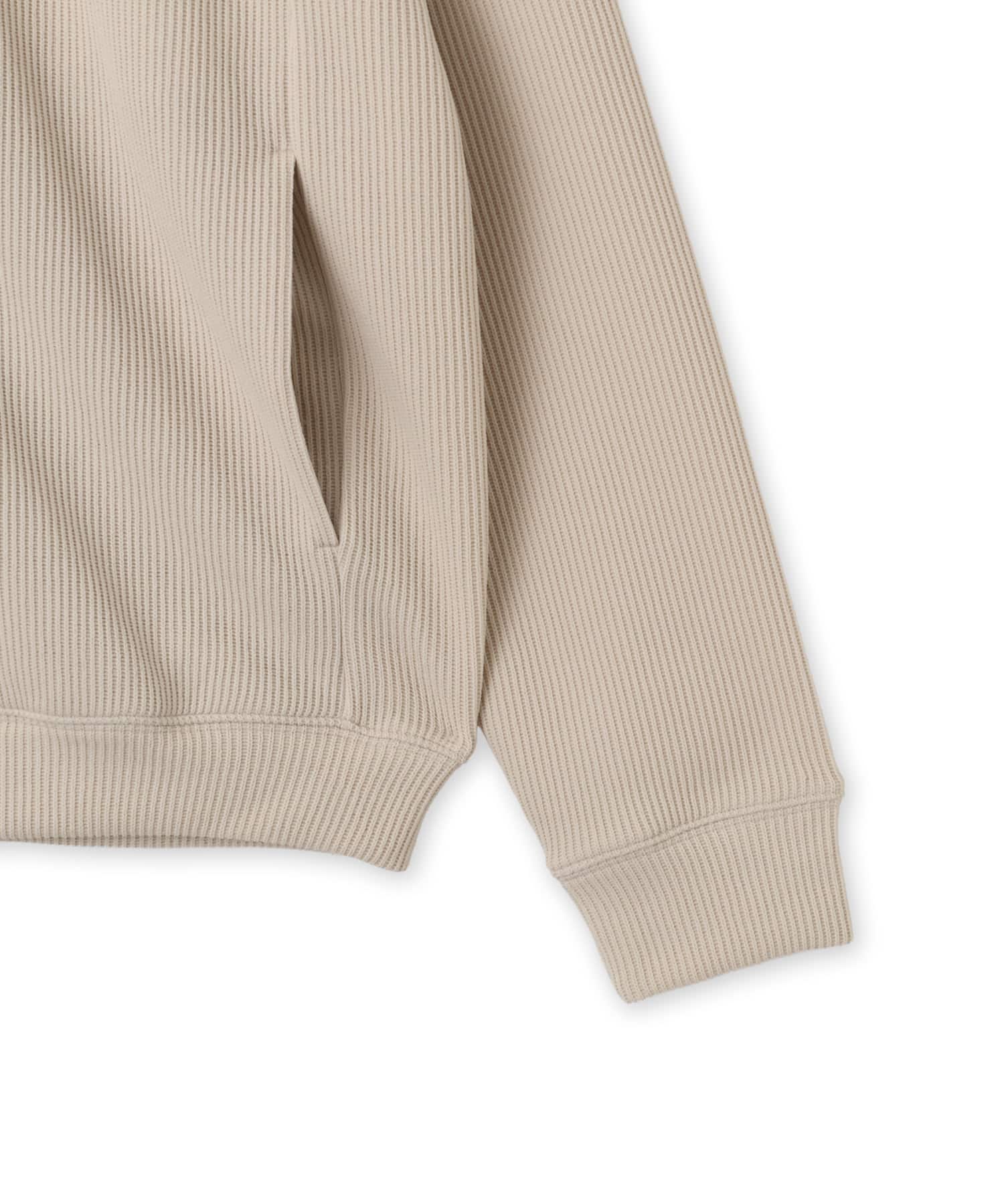 THE NORTH FACE QUARTERKNIT FULLZIP JACKET Fアイボリーの画像
