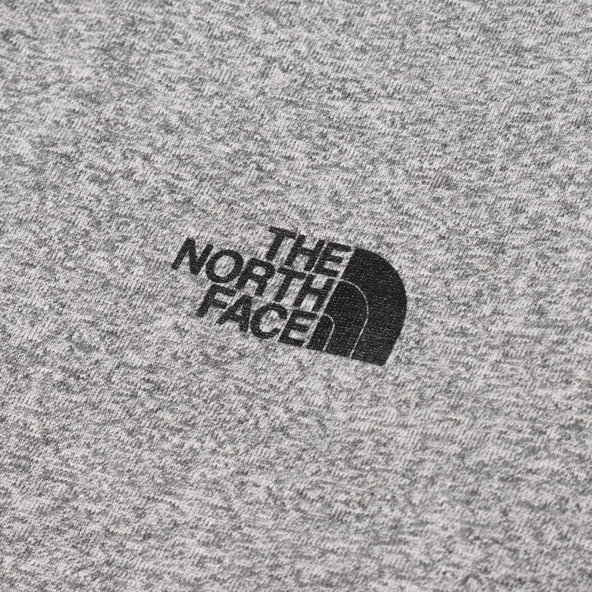 THE NORTH FACE L/S BACK SQUARE LOGO TEE ミックスグレー 21FW-Iの画像