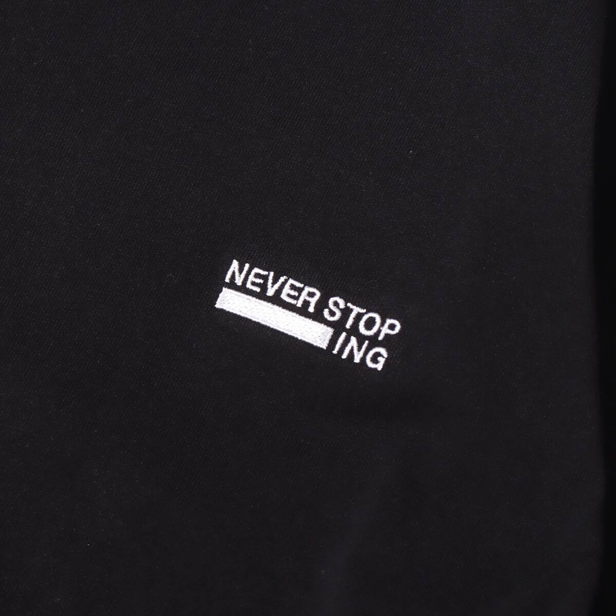 THE NORTH FACE L/S NEVER STOP ING TEE BLACK 23FW-I