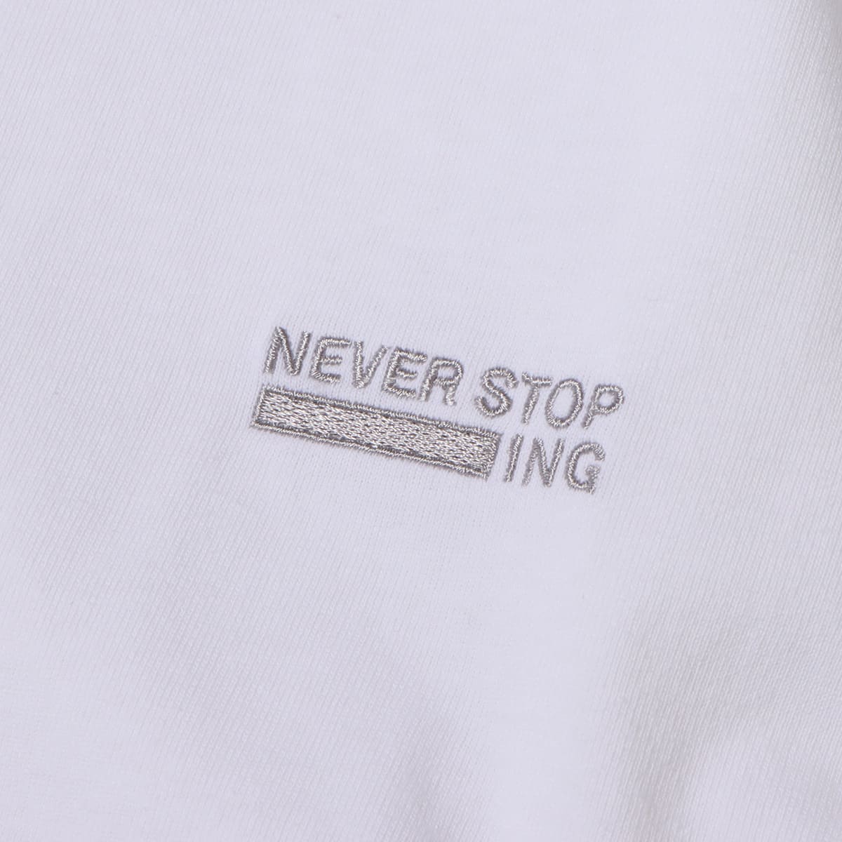 THE NORTH FACE L/S NEVER STOP ING TEE ホワイト 23FW-Iの画像