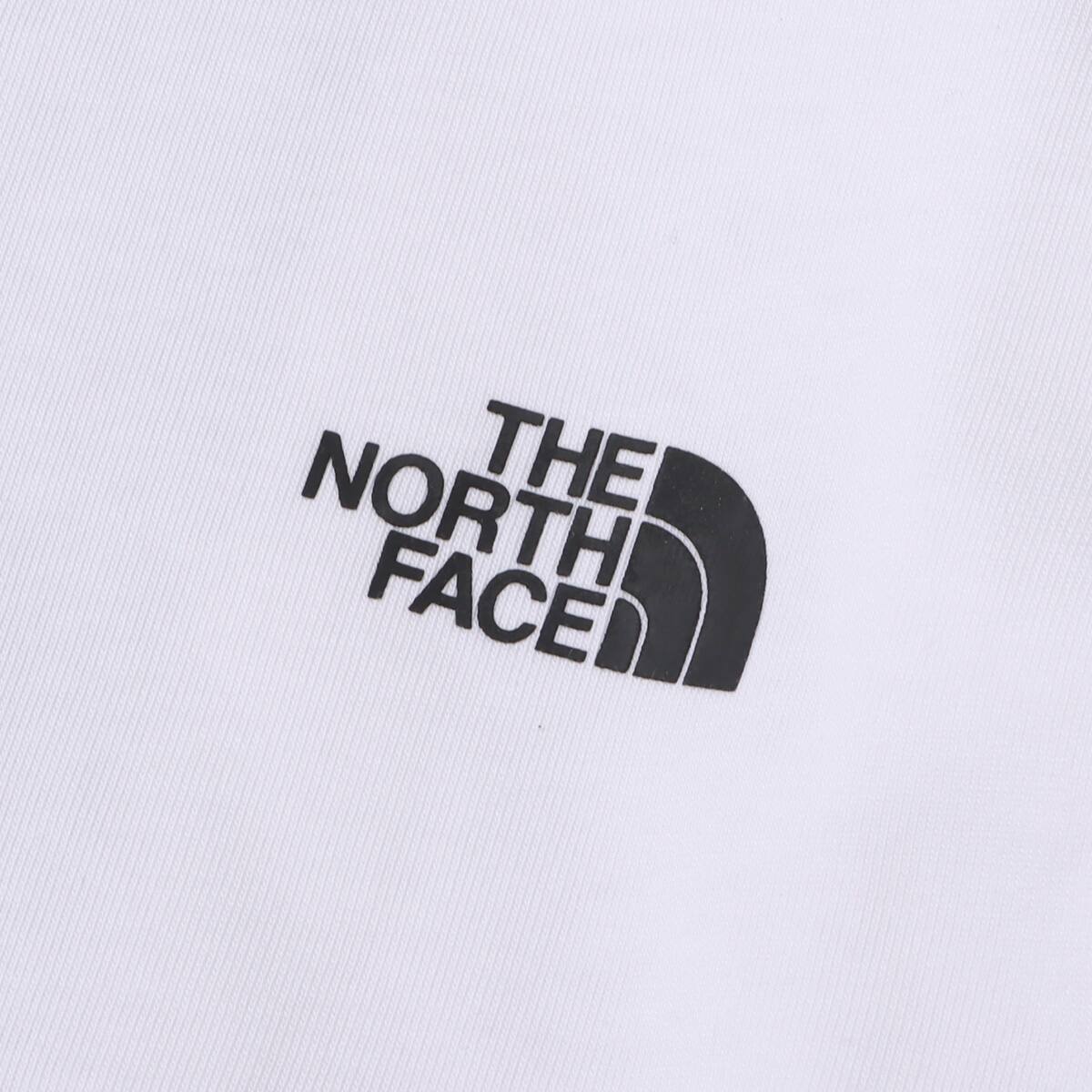 THE NORTH FACE L/S BACK SQUARE LOGO TEE ホワイト 23FW-Iの画像