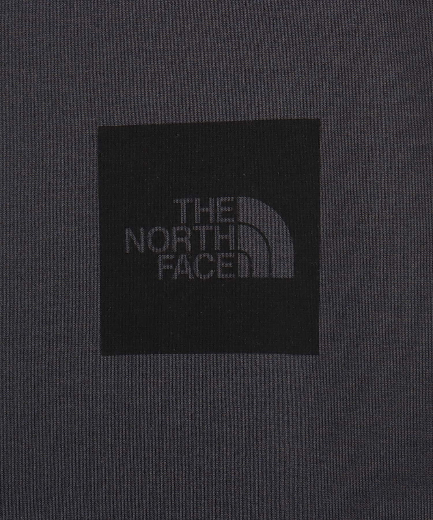 THE NORTH FACE L/S Square Logo Tee アスファルトグレーの画像