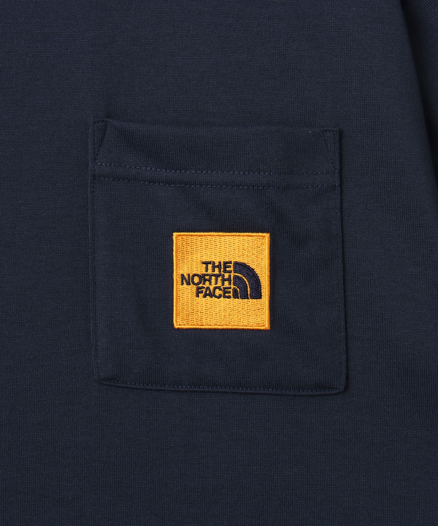 THE NORTH FACE S/S Square Logo Pocket Tee URBAN NAVYの画像