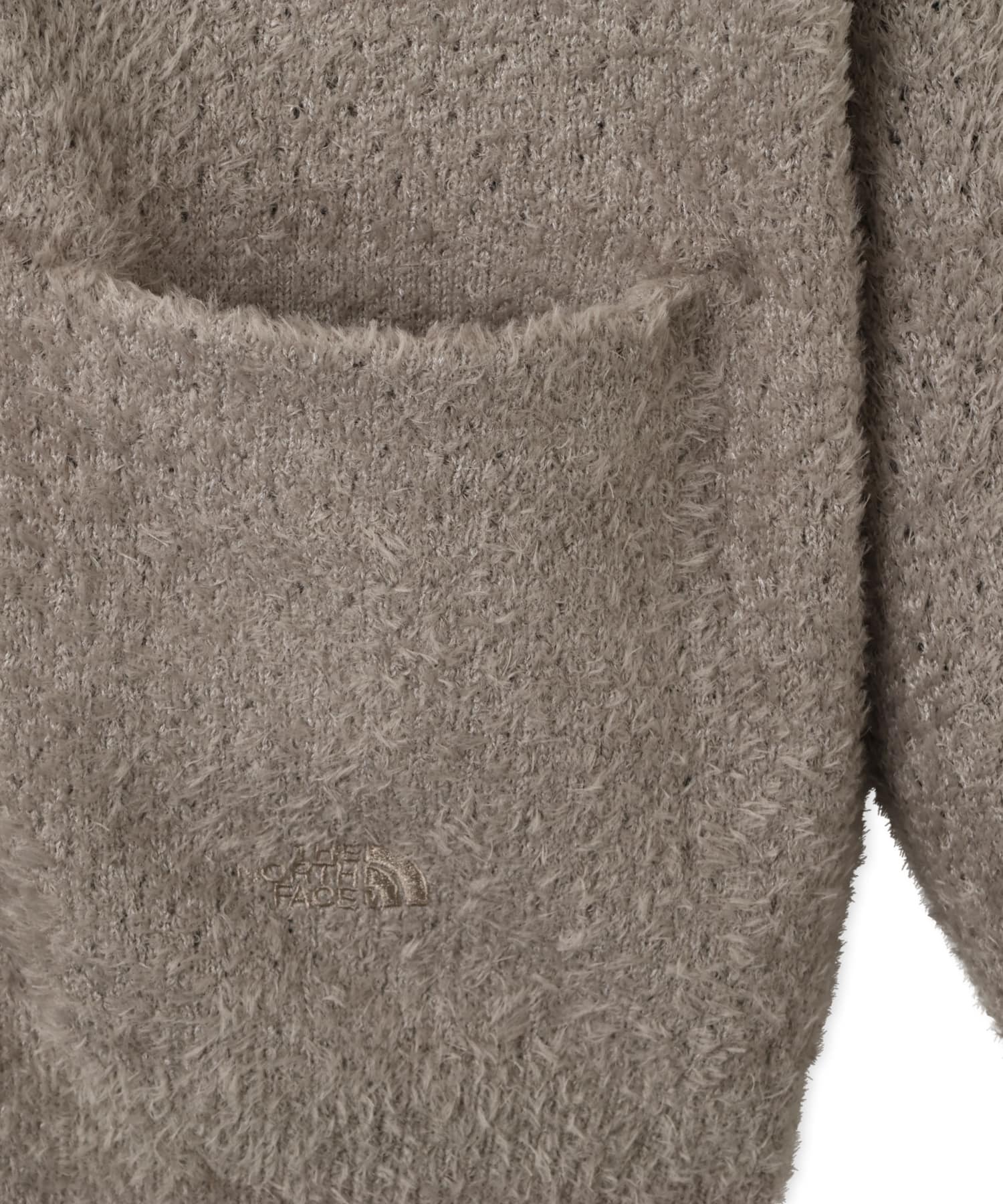 THE NORTH FACE ALTERNATIVE FEATHER CARDIGAN Sスラブの画像